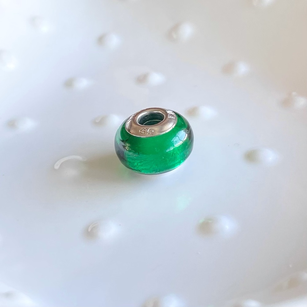 michael anthony murano glass bead charm